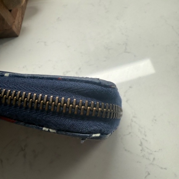 Gucci Women's Blue and Red Wallet - Picture 6 of 12